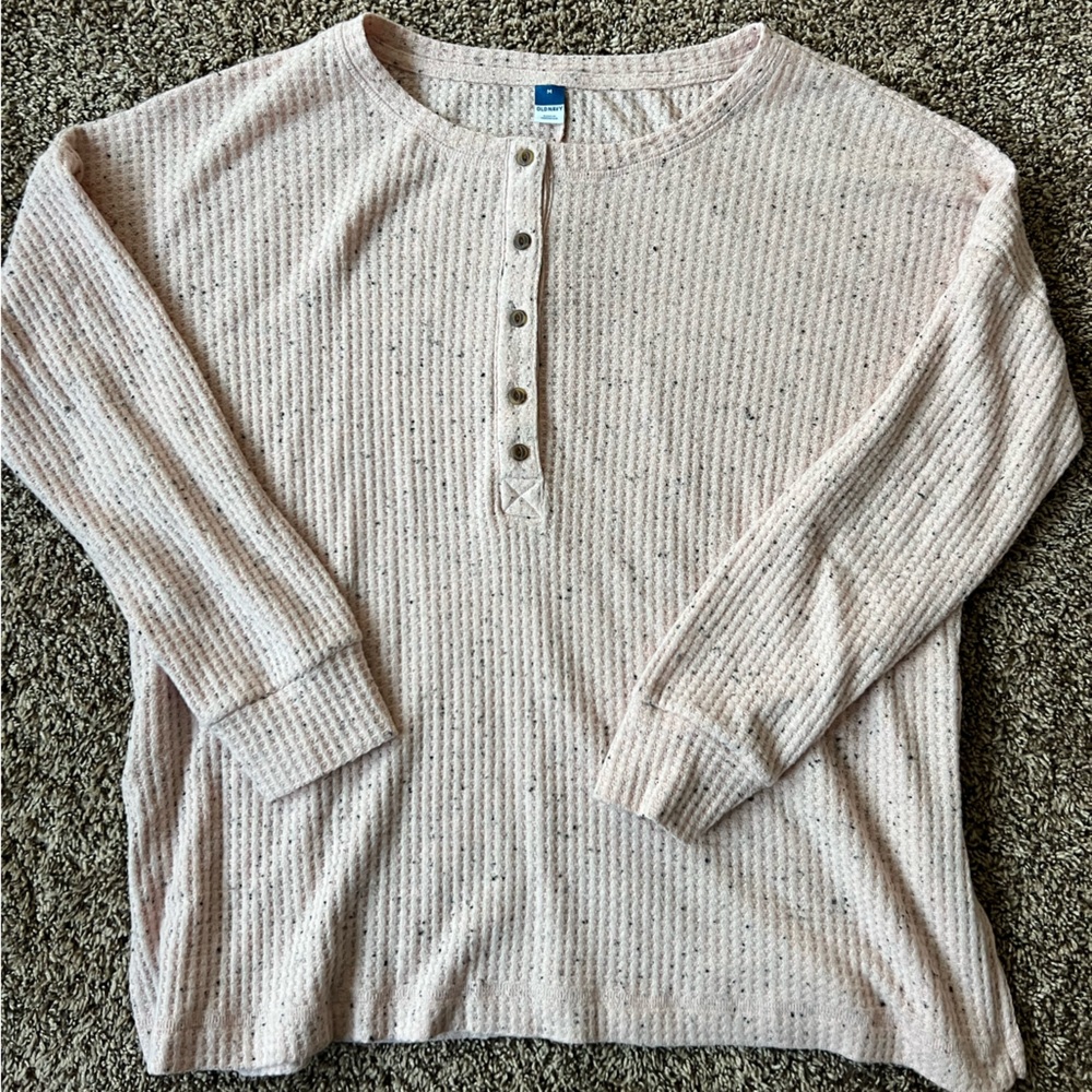Old Navy oversized waffle sweater